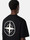 2100037 COMBED ORGANIC COTTON JERSEY Black Stone Island