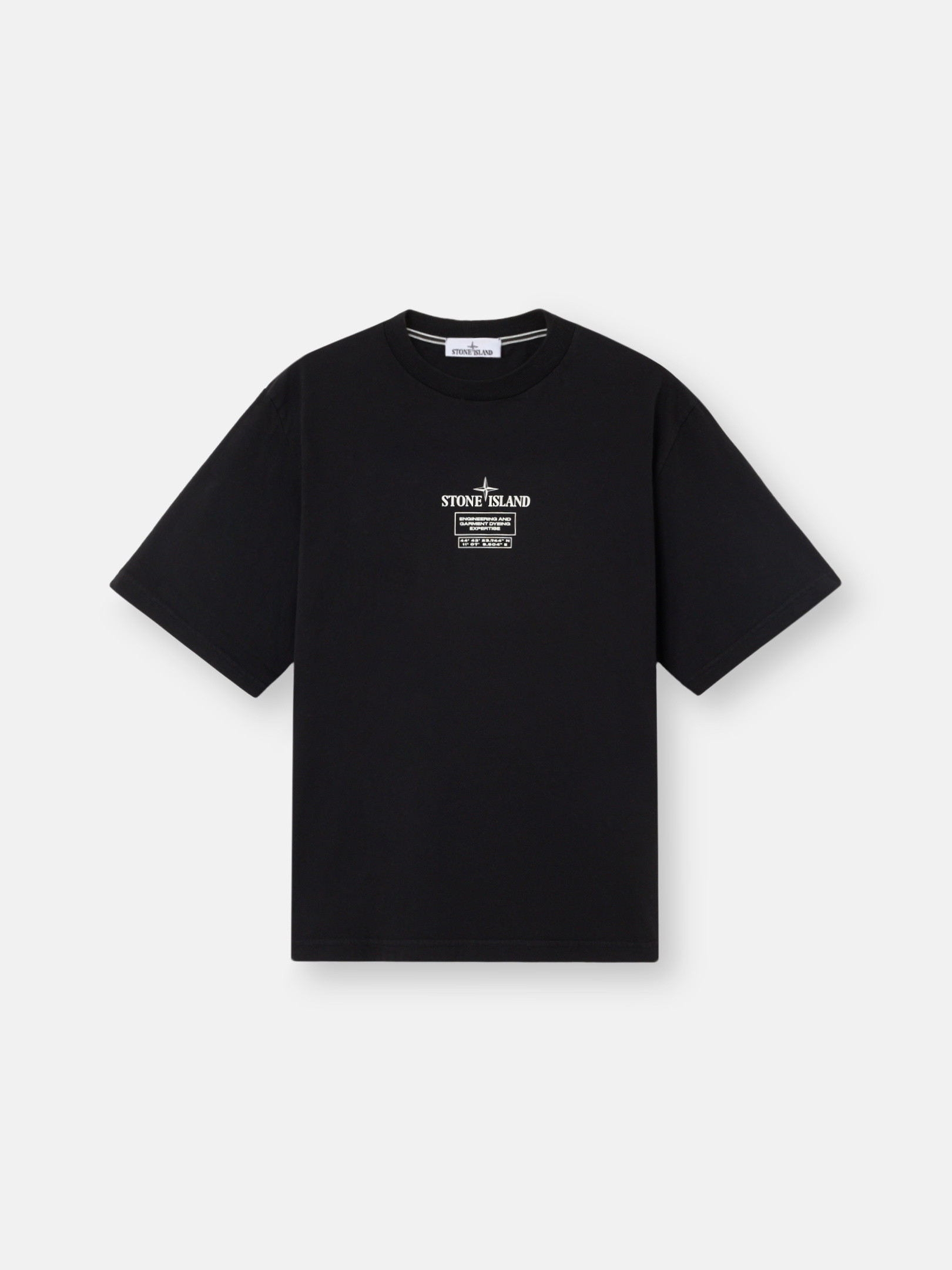 STONE ｜SHORT-SLEEVED ROUND NECK T-SHIRTS (2NS86 L Stone Island 2ns86 Graphic Letter T-shirt Orange V0032 | ONU