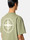 2100037 COMBED ORGANIC COTTON JERSEY Vert sauge Stone Island