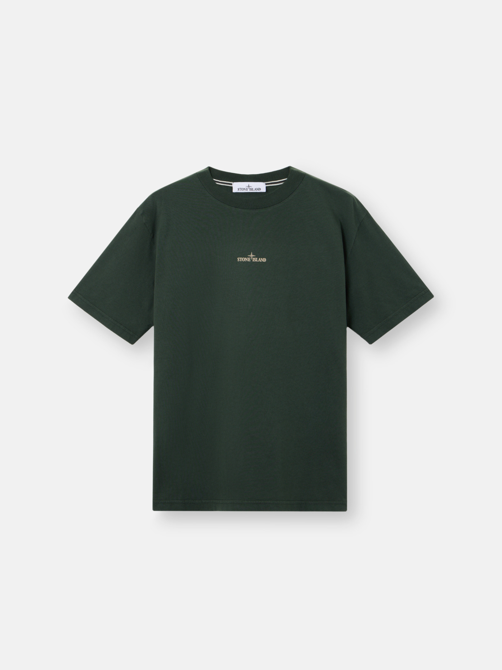 【STONE 】 Cotton Jersey Short-Sleeve T-Shirt STONE ISLAND Cotton Jersey T-Shirt | 811524113V0075