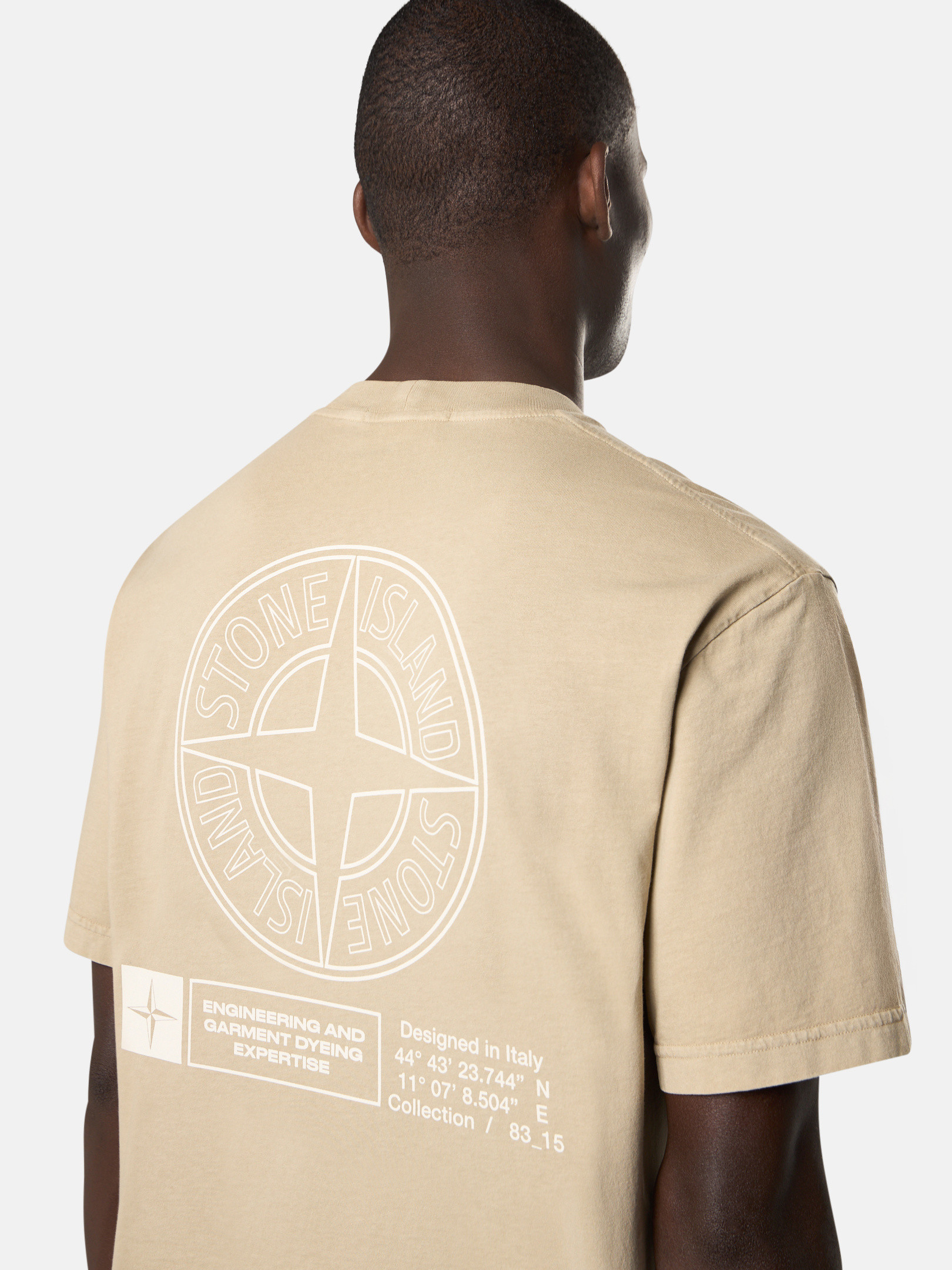 Desert Regular-fit short-sleeve T-shirt with 'Industrial