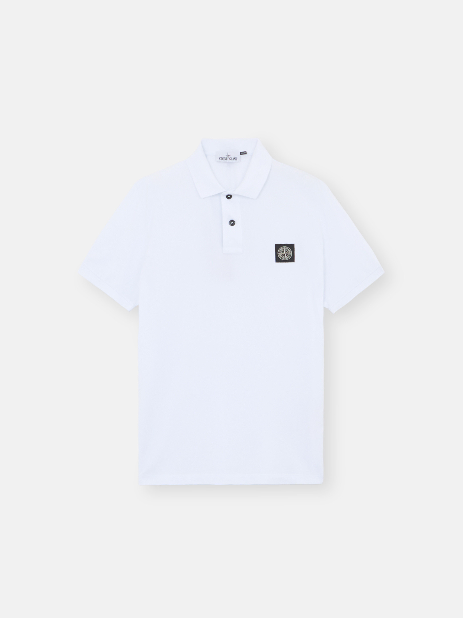 ホワイト 2200005 95% ORGANIC COTTON / 5% ELASTANE PIQUÉ