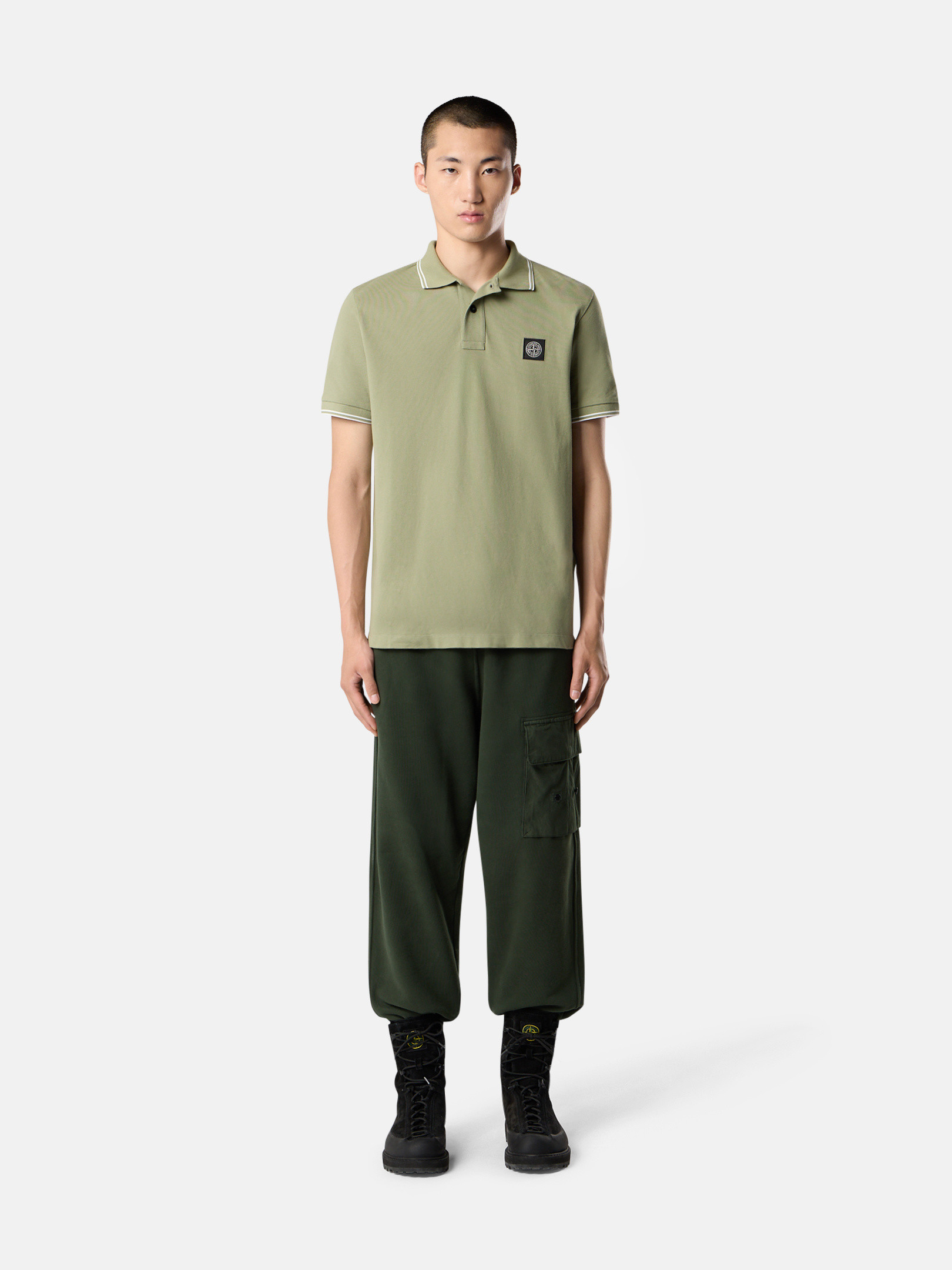 セージグリーン 2200007 95% ORGANIC COTTON / 5% ELASTANE