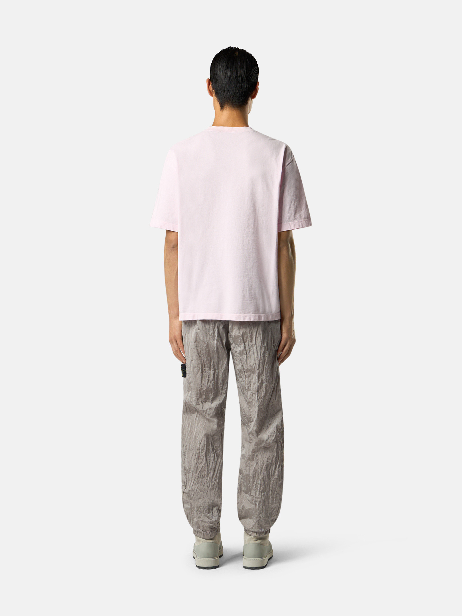 ピンク リラックスフィット ジョガーパンツ ポケット＆メッシュ