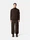 3100021 WOOL NYLON FLANNEL_STONE ISLAND GHOST Dark Brown Stone Island