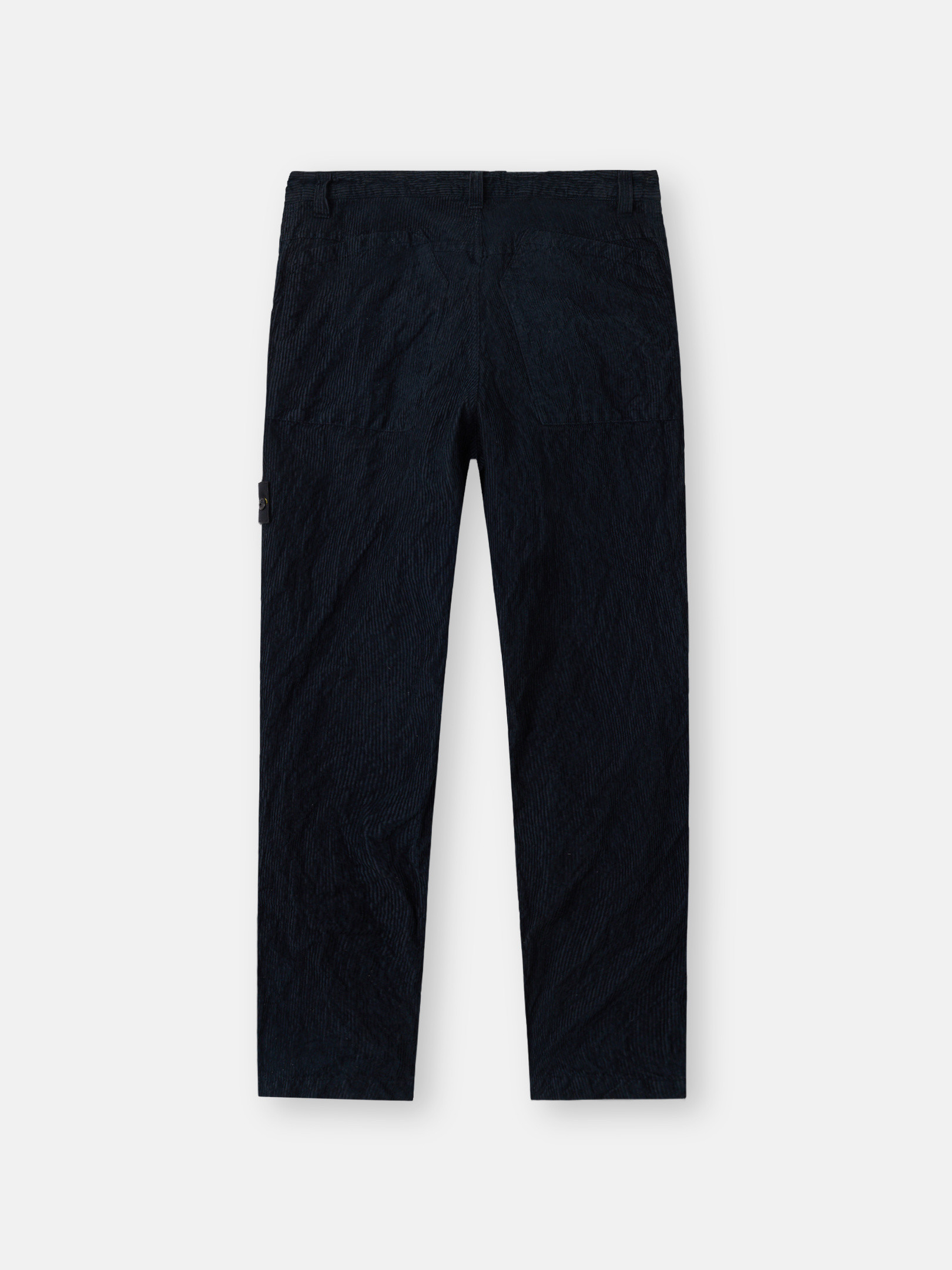 Navy Blue Relaxed-fit pants with multiple pockets 3100026