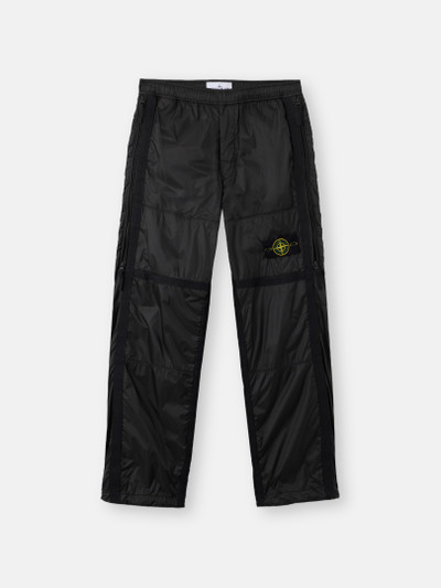 Lead Grey Loose-fit sweatpants with zipper pockets and