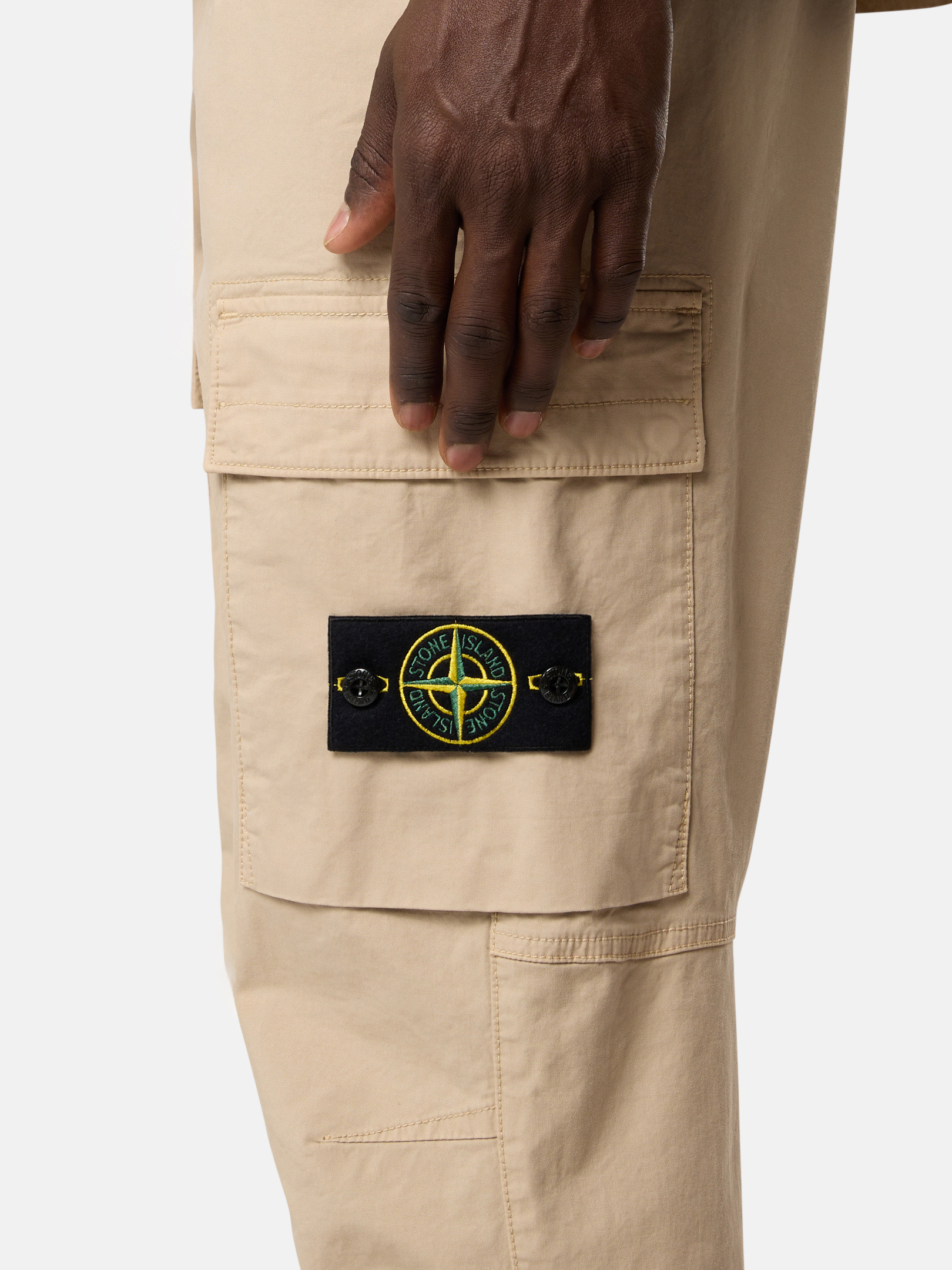 Desert Regular-tapered-fit cargo pants with zipper pockets