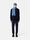3100033 SATIN IN 93% ORGANIC COTTON / 5% WOOL / 2% ELASTANE Navy Blue Stone Island