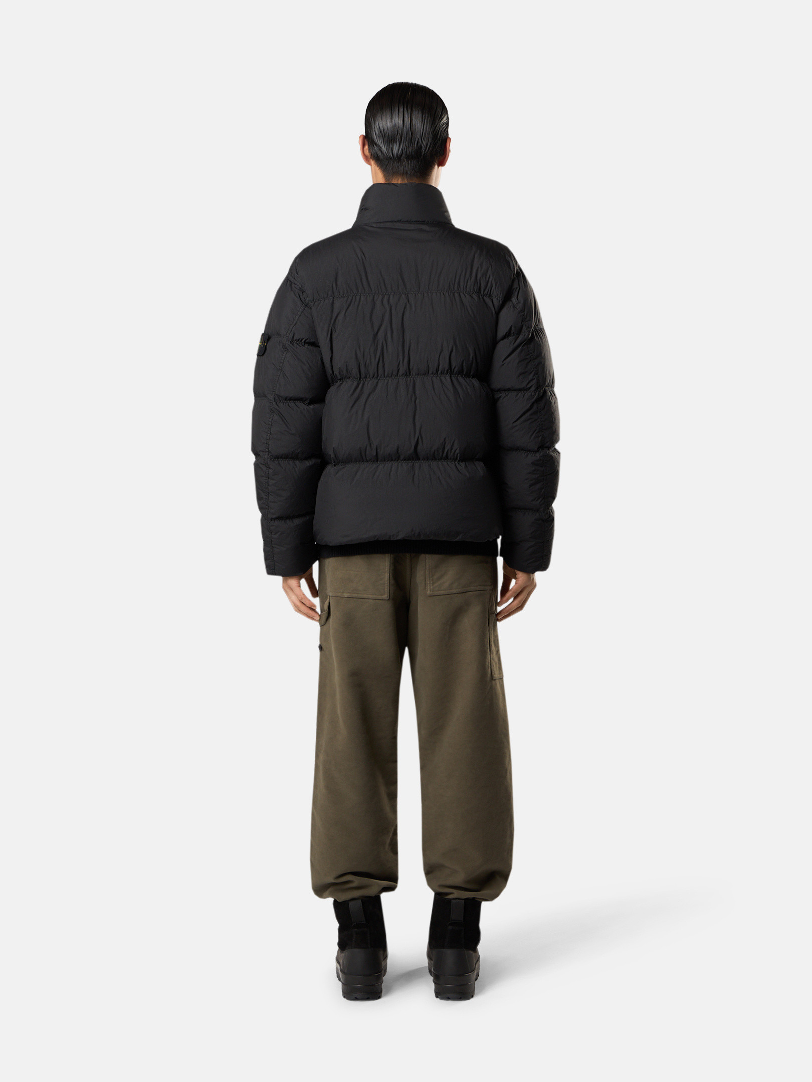 はるりん⭐︎ストーンアイランドのダウンジャケット　モッズコート 値下げ】stone island コート Lサイズ