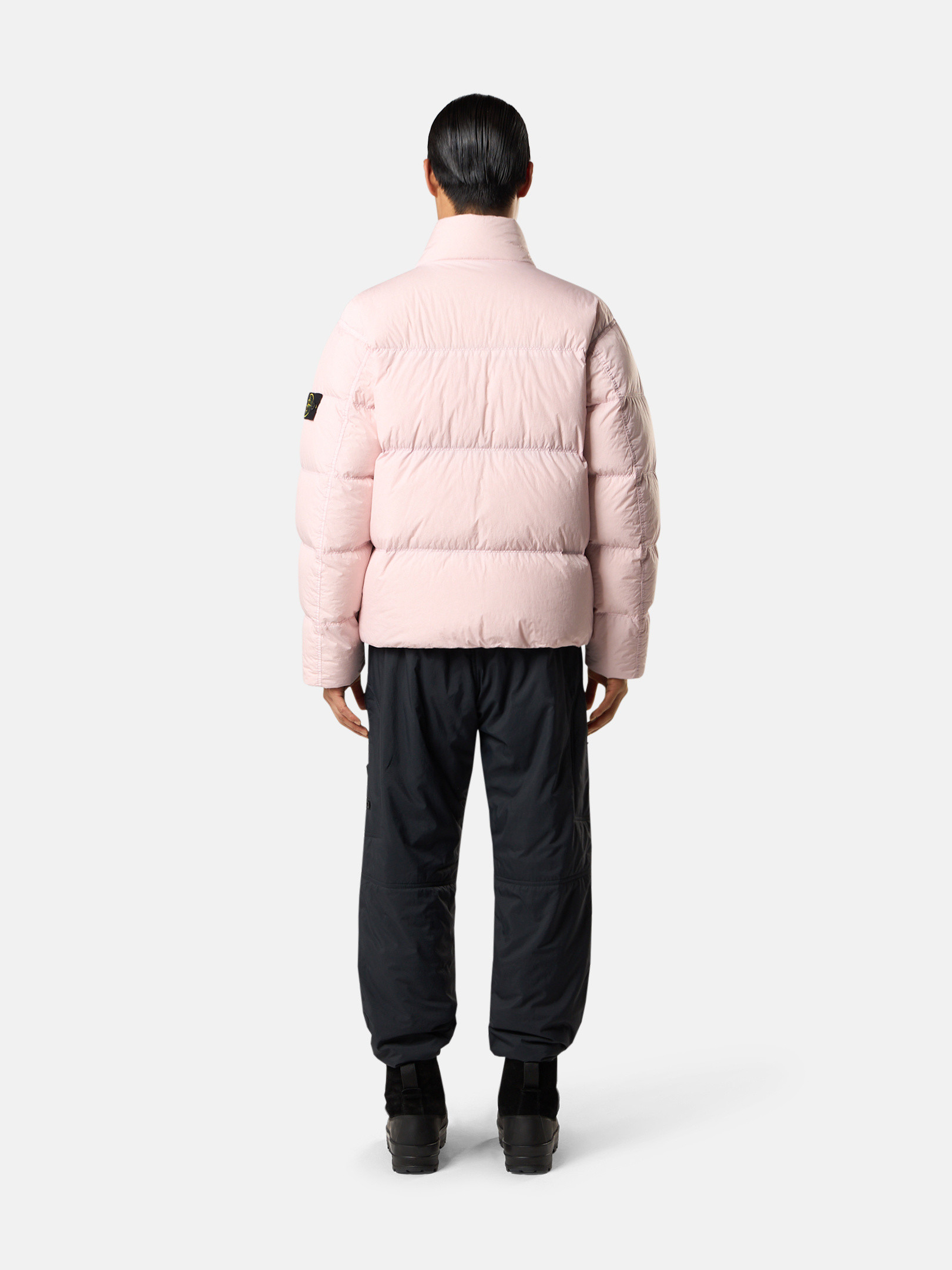 Pink 4100010 CRINKLE REPS NY, RECYCLED NYLON Down jacket