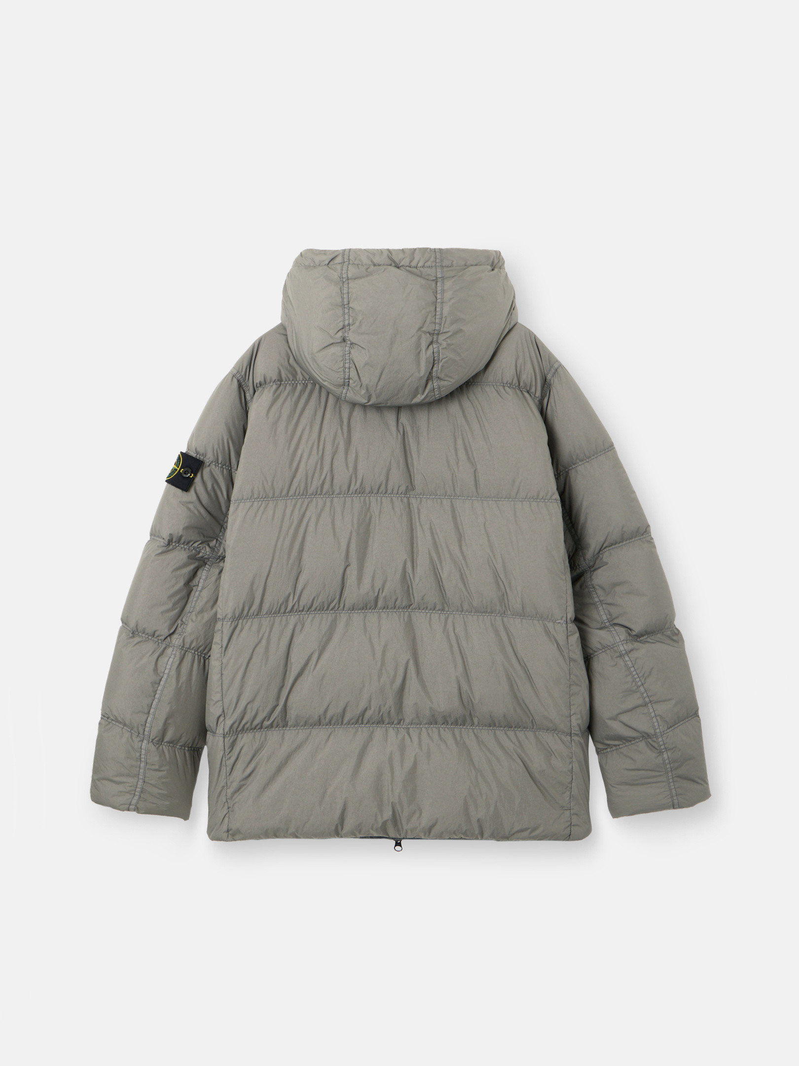 Cement 4100011 CRINKLE REPS NY, RECYCLED NYLON Hooded down jacket