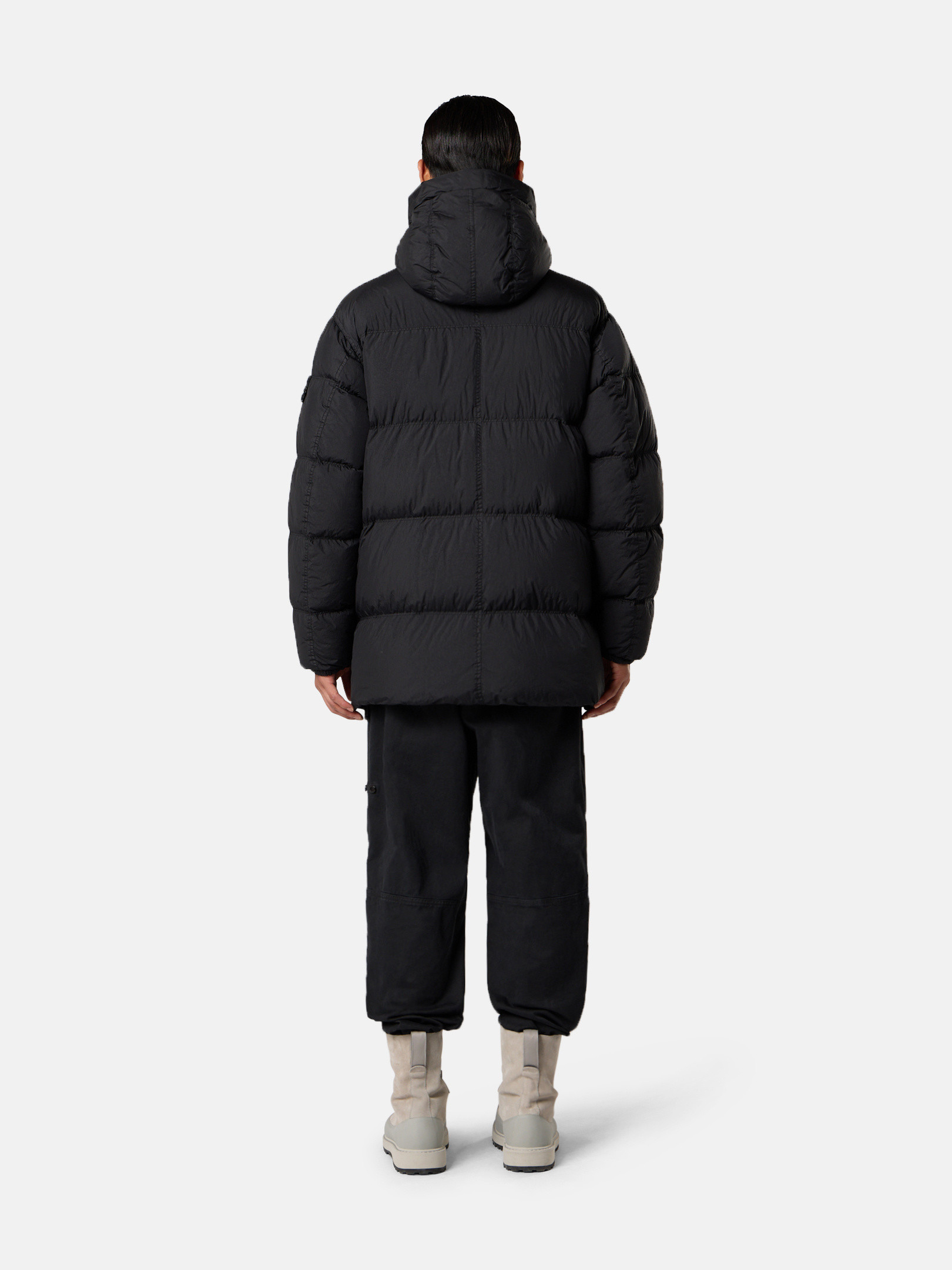 新品　Recycled Ny Ripstop Down Coat 黒　キャンプ Snow Peak - Quilted Recycled Nylon-Ripstop Down Jacket