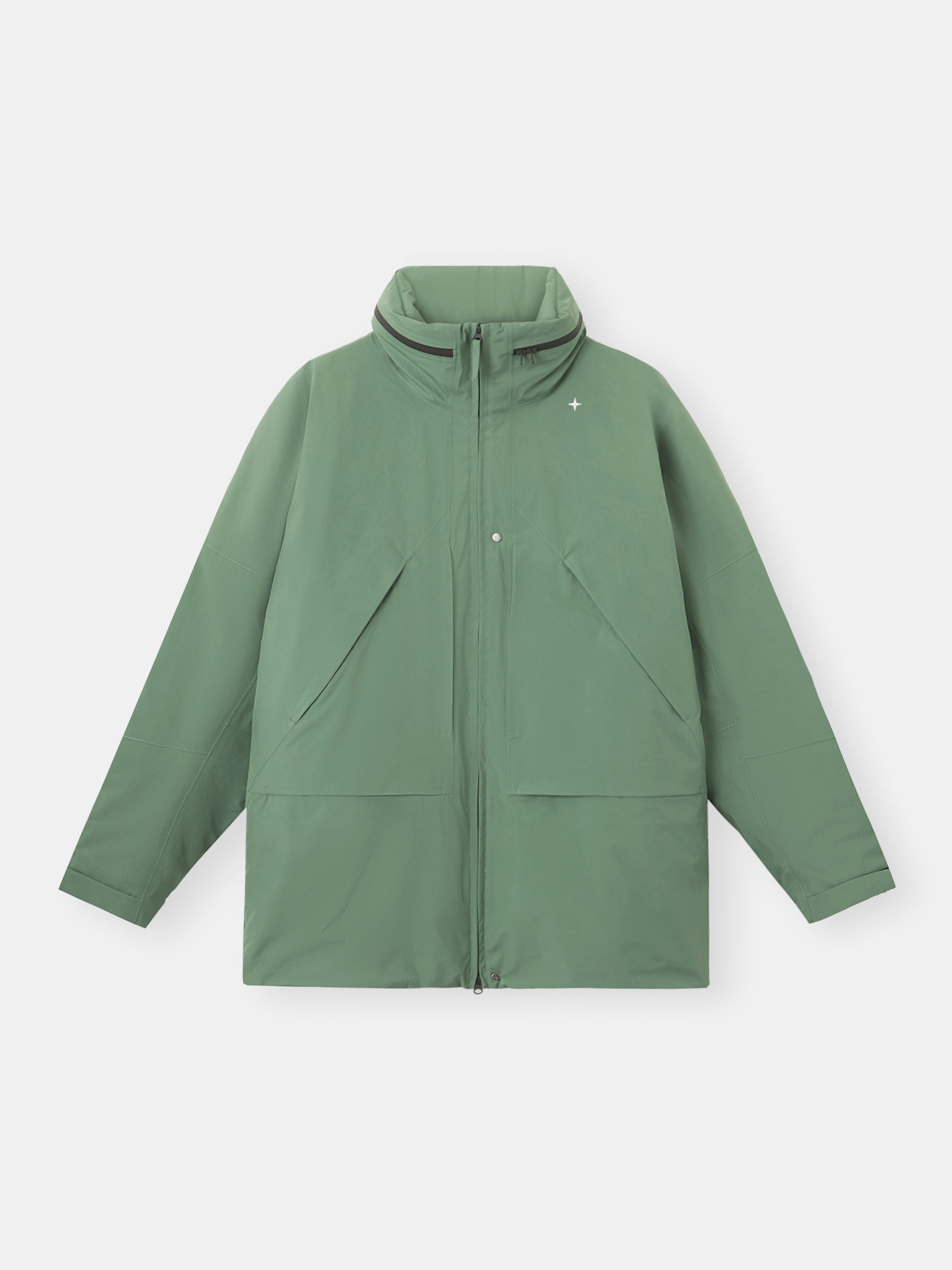 希少 STONE  ナイロンジャケット L オリーブ テック 希少 STONE ISLAND ナイロンジャケット L オリーブ テック