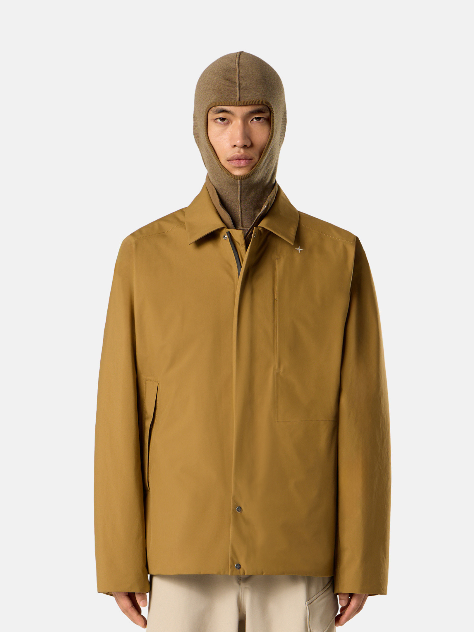 Stone Island ストーンアイランド ベージュ トレンチコート 【公式通販】