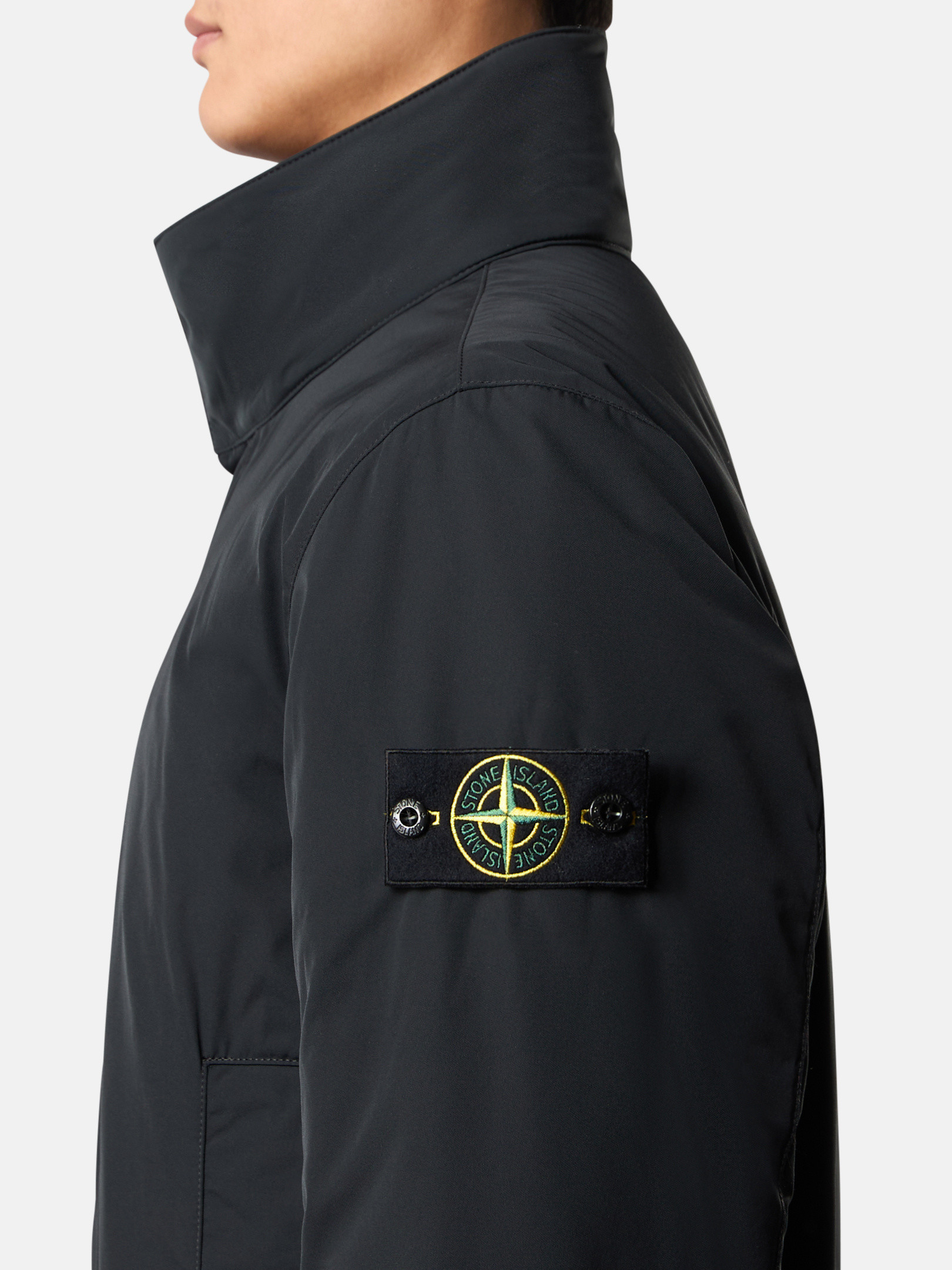 断捨離中【新品未使用】Stone Island キッズサイズ10 端材コットンと金属廃棄物をリサイクル、ストーンアイランドが