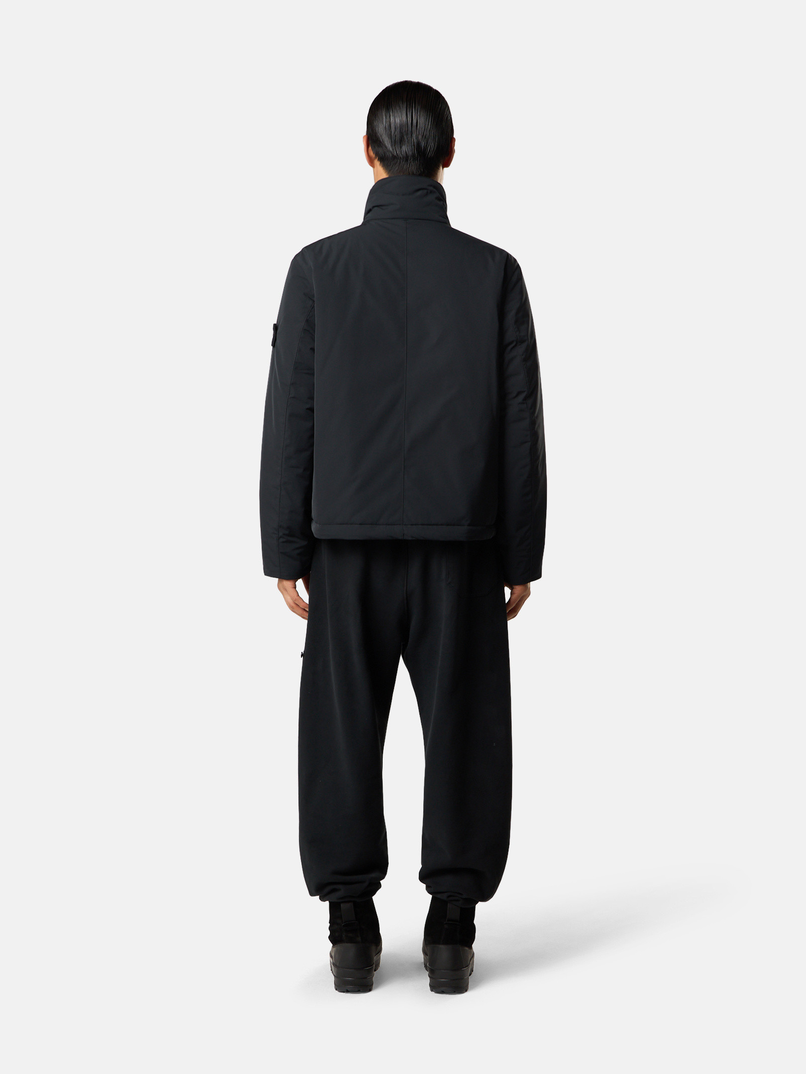 【新品未使用】Stone  コットンジャケット　ブラック si-43726-29.jpg