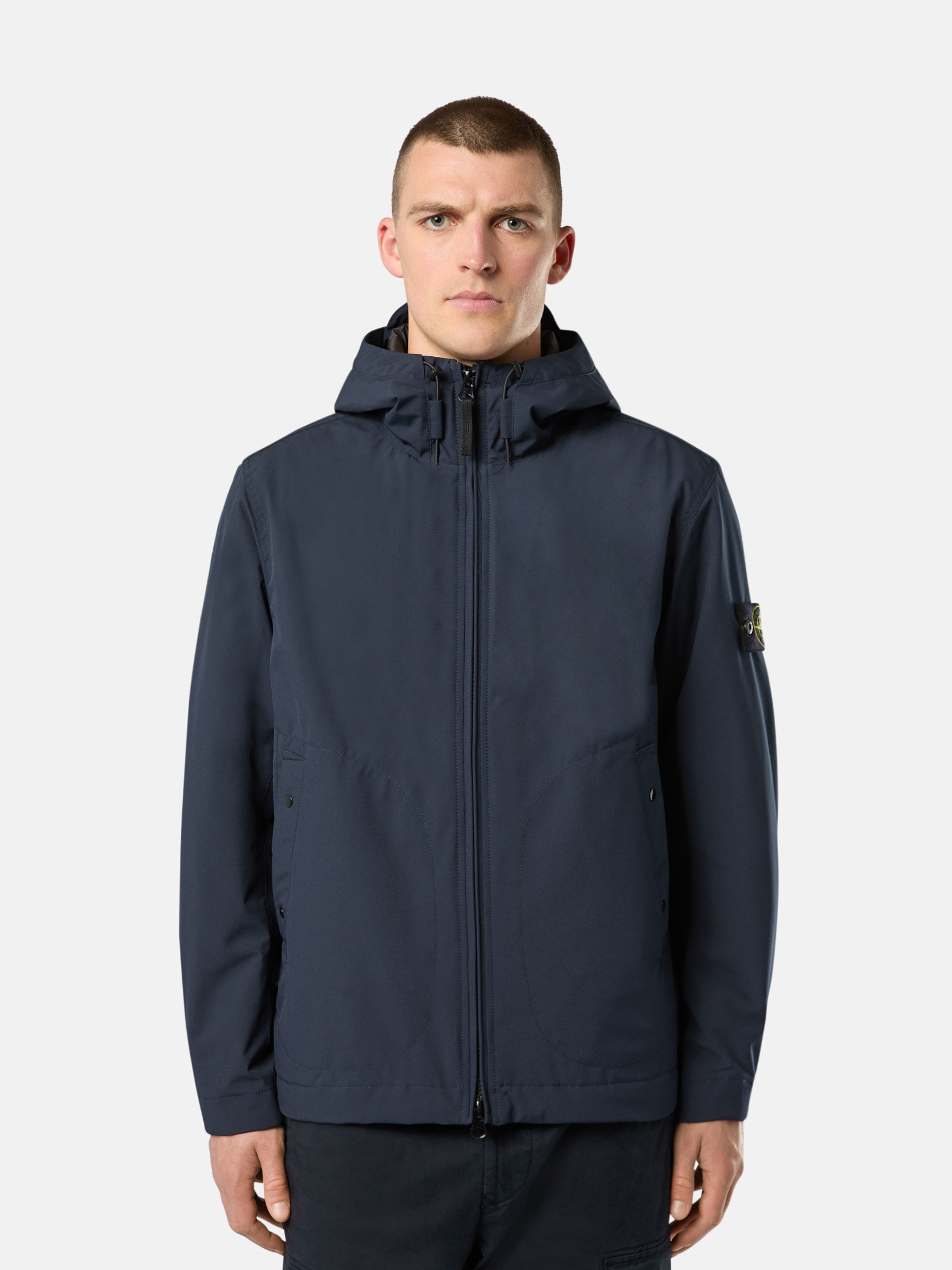 Navy Blue Padded jacket with waterproof and windproof