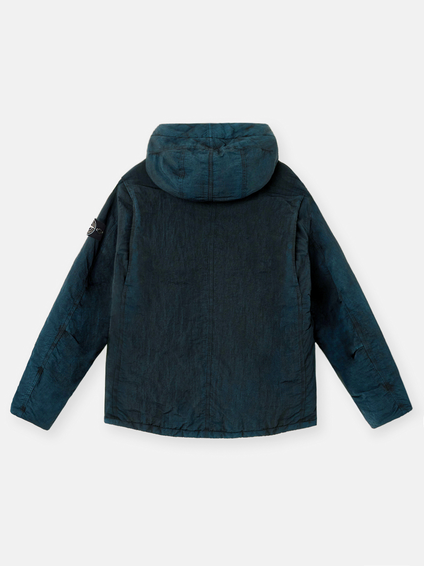 Black Hooded jacket with anti-drop and abrasion resistance 4100093