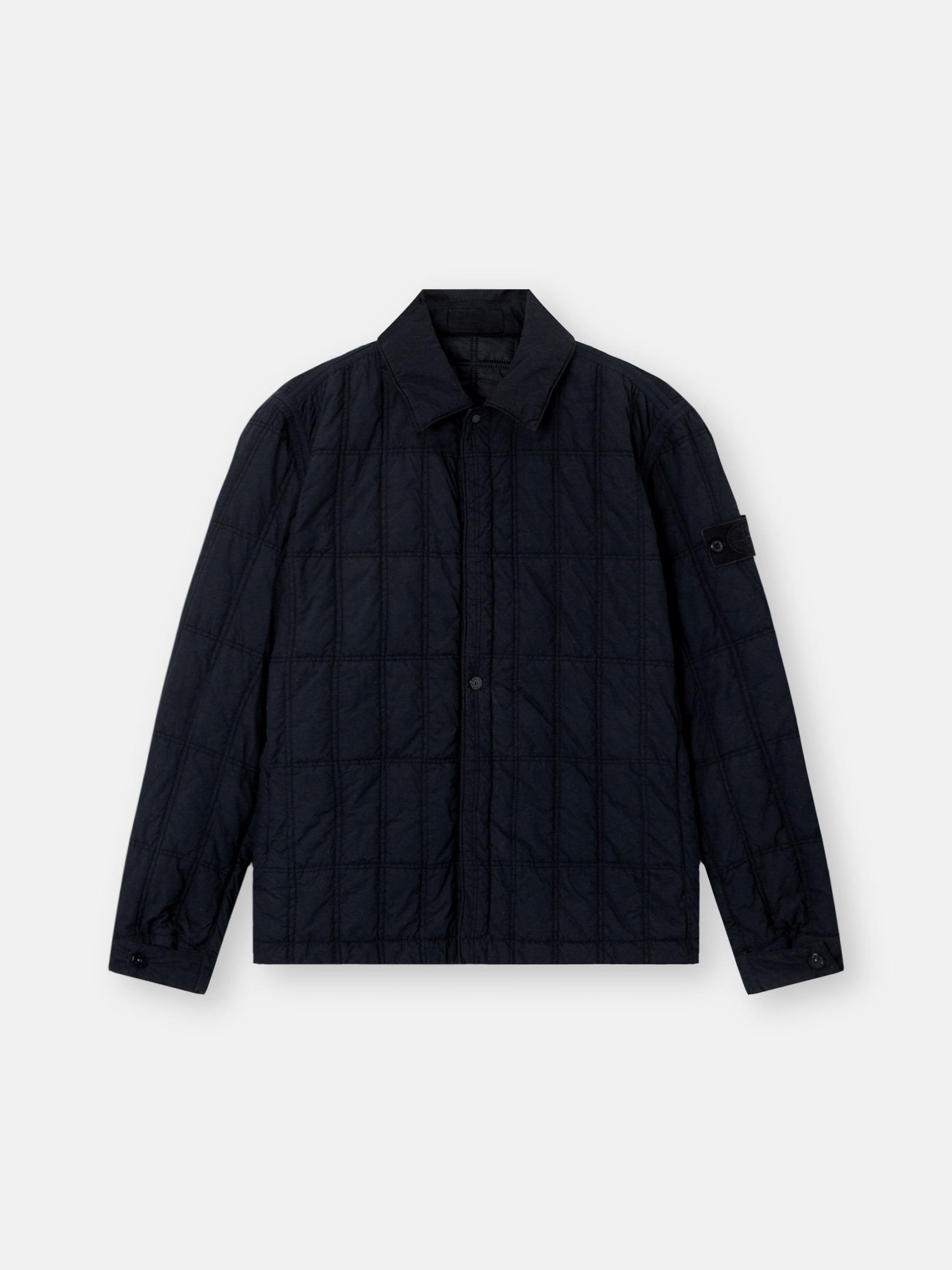 ジャケット・アウター STONE  GHOST PIECES COACH JACKET Navy Blue Padded coach jacket with anti-drop 4100099 NYLON