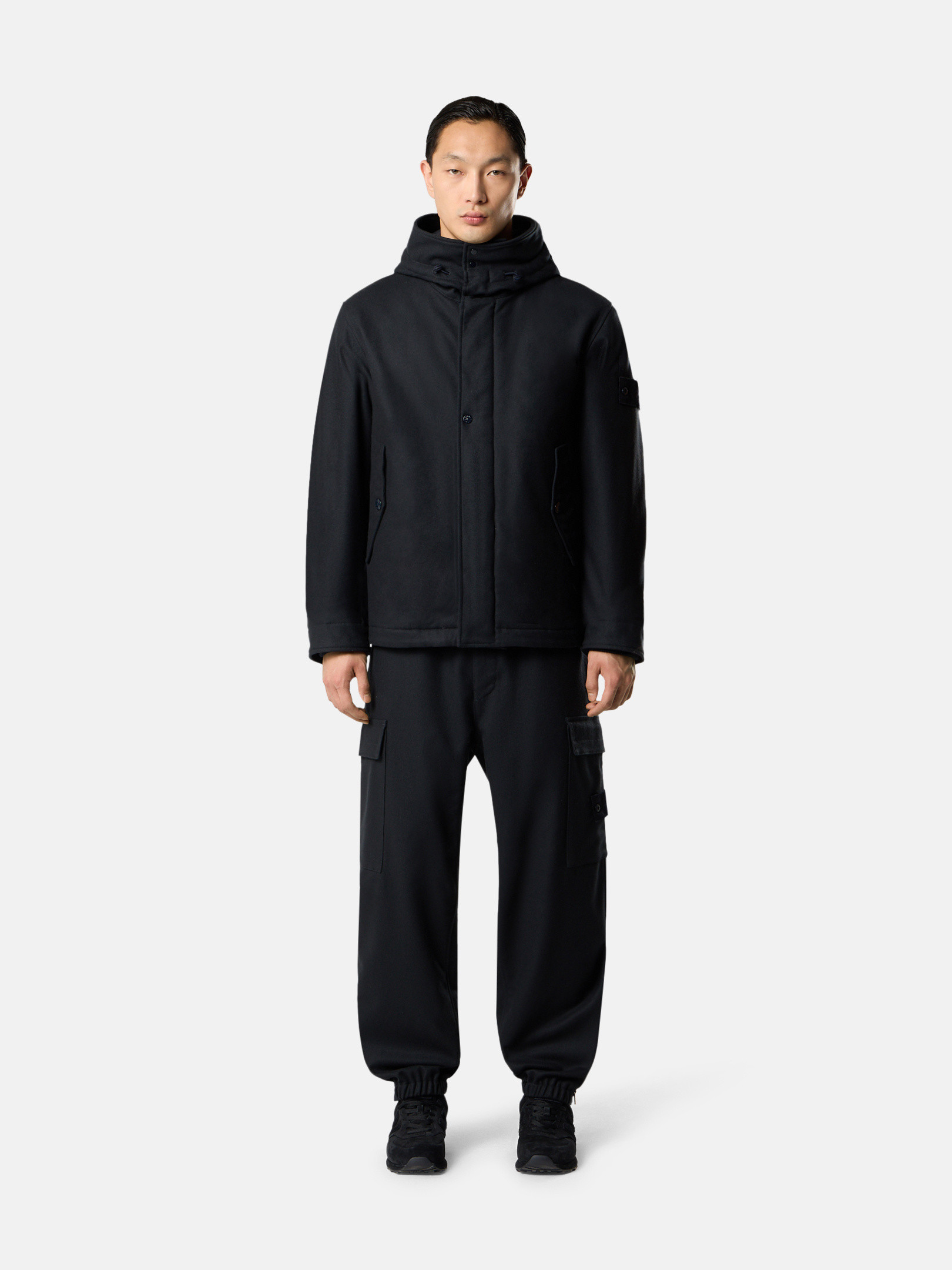 Stone Island Ghost: monochrome jackets, Pants & knitwear
