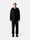 4100103 WOOL NYLON FLANNEL_STONE ISLAND GHOST Nero Stone Island