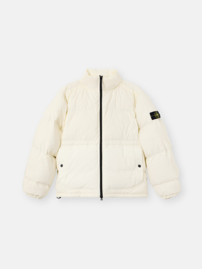 アイボリー 撥水ダウンジャケット 4100125 MATT RIPSTOP CORDURA