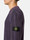 5100016 FISHERMAN'S RIB ORGANIC COTTON WITH TWO-COLOUR SPRAY Amarant Stone Island