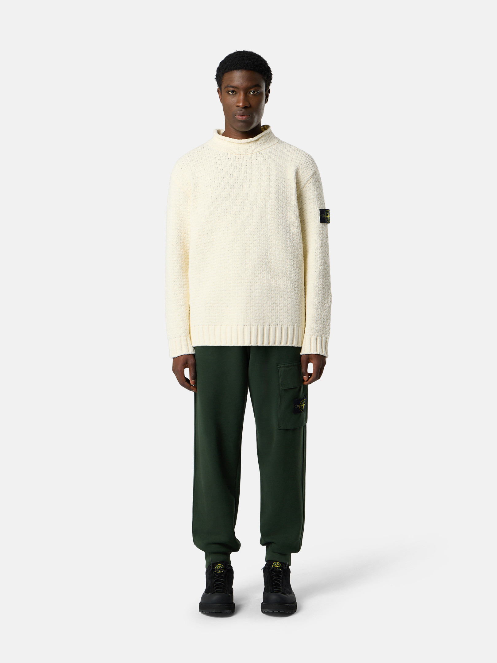 トップス stoneisland 06aw archive mock neck sweat stoneisland 06aw archive mock neck sweat トップス - トップス