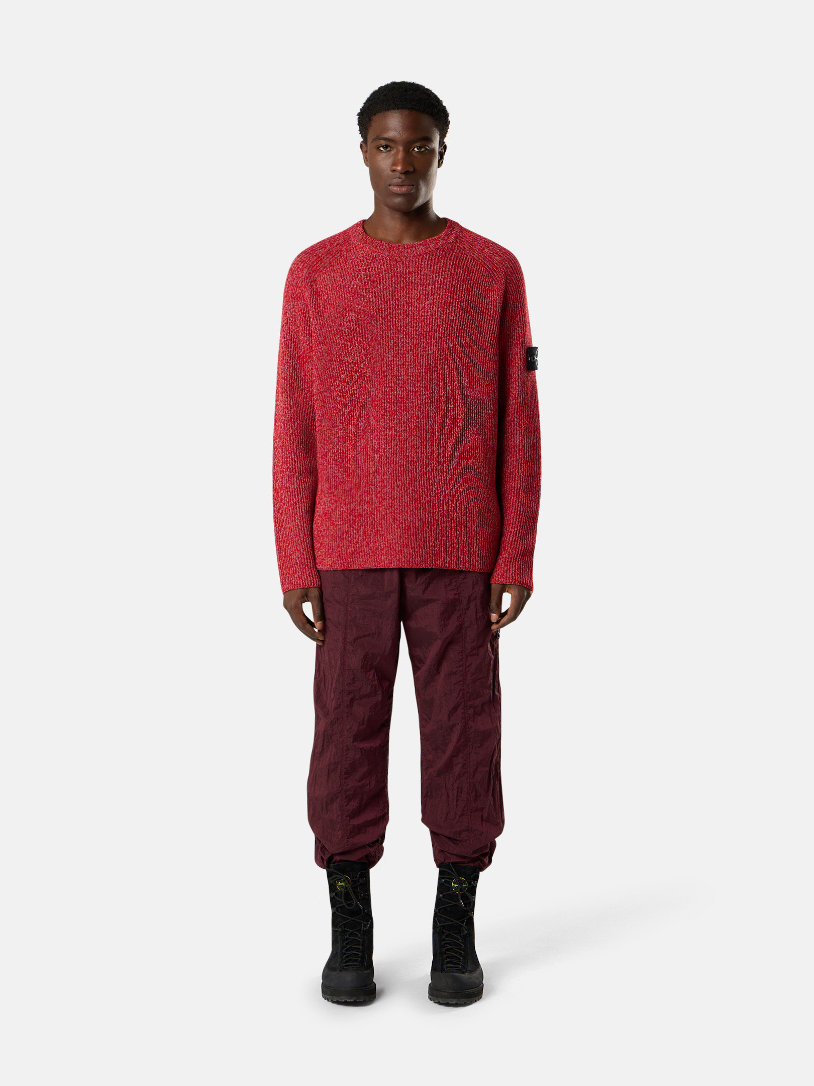 stone island ニット マフラー knit STONE ISLAND - N01XC / STONE ISLAND MARINA_PURE WOOL FULL