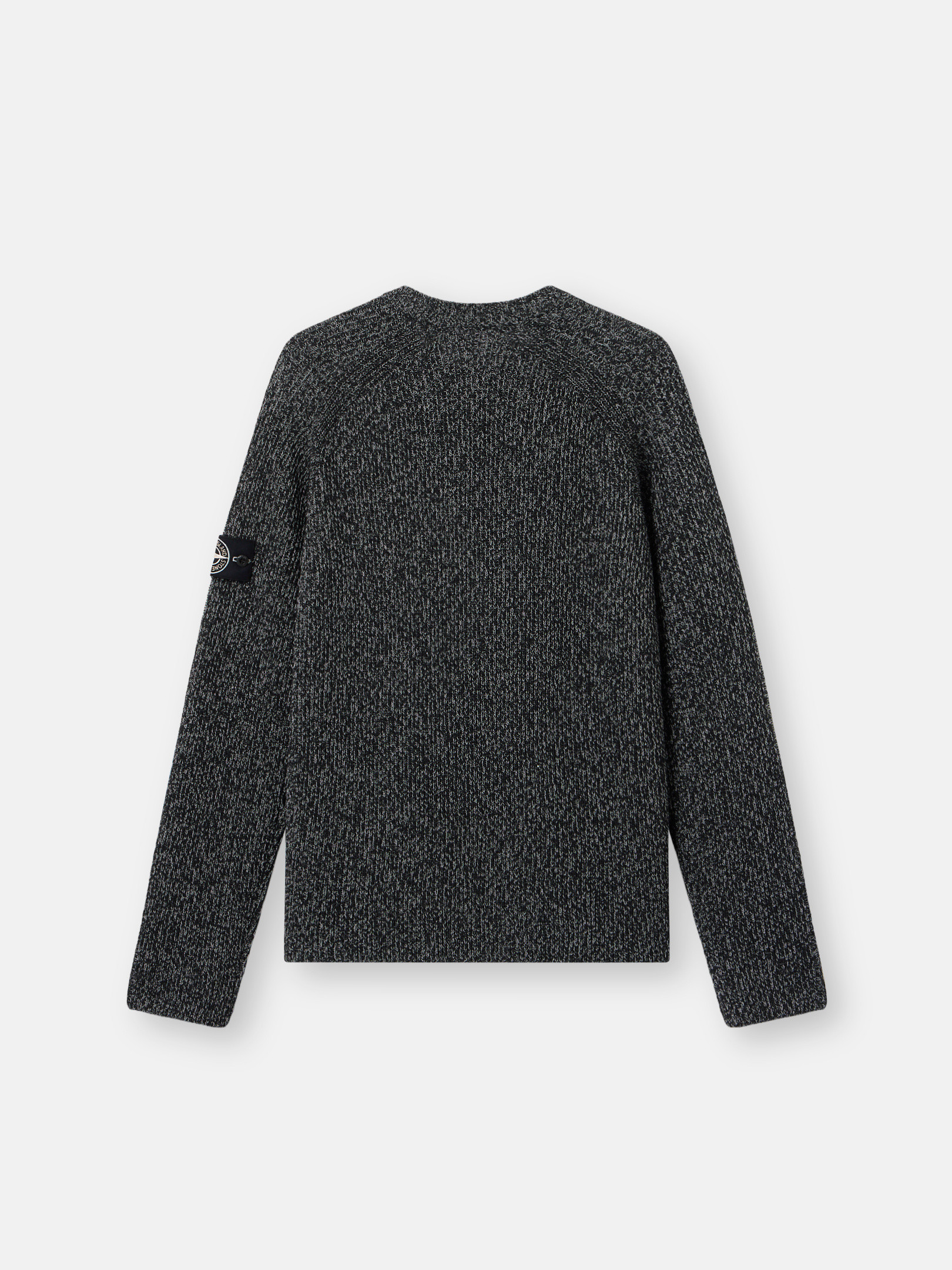 Black Melange 5100026 KNIT REFLECTIVE Crewneck sweater with