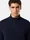 5100040 LAMBSWOOL Navy Blue Stone Island