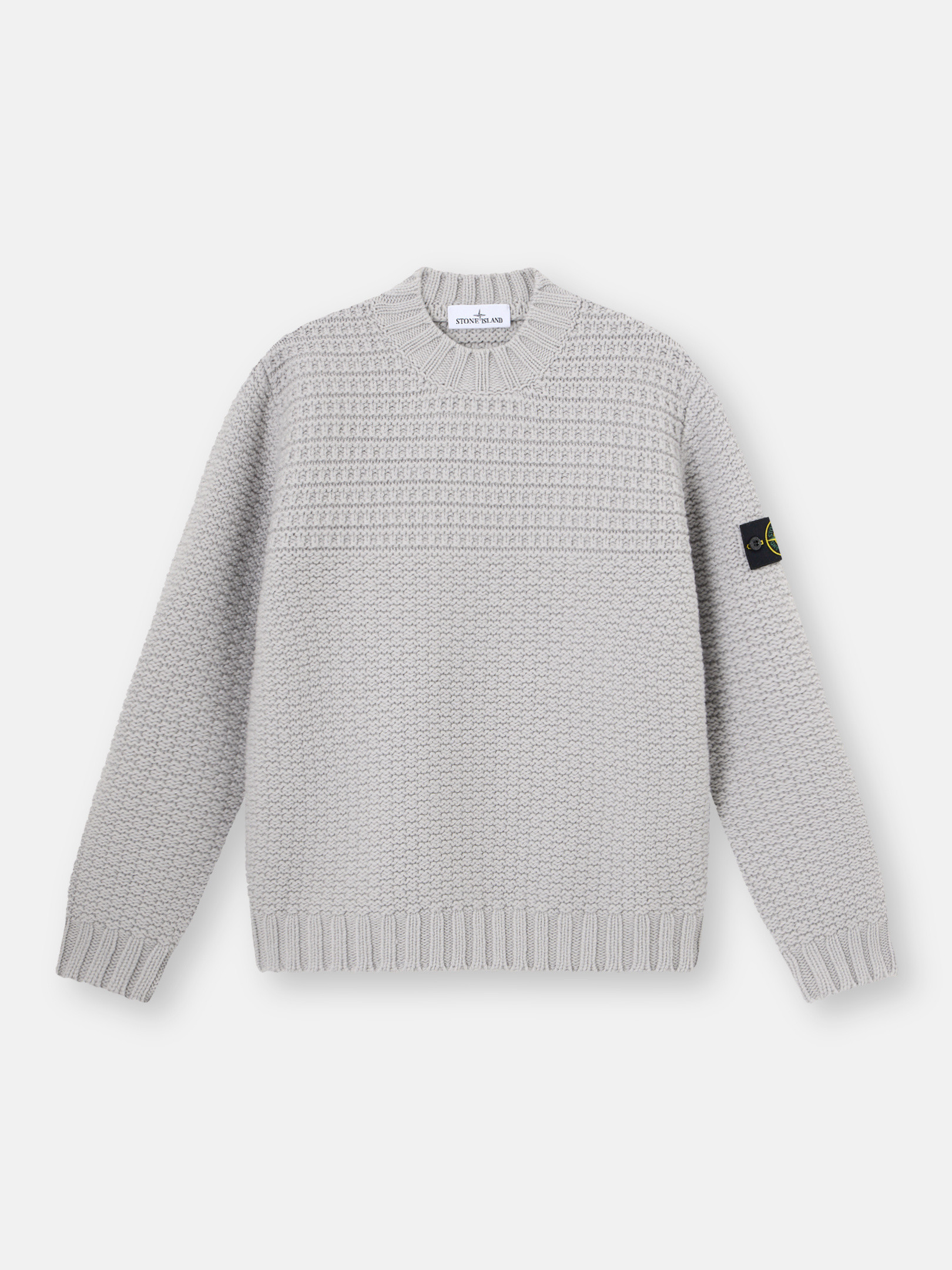 Stone Island 5100054 Pure Wool In Gray