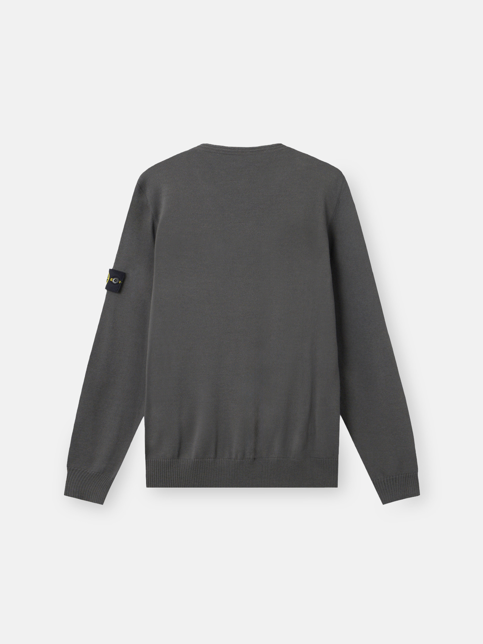 【送料&関税込】Stone  rws Sweater Gray 532C1 Vanisé Full Rib RWS Wool Sweater by Stone Island