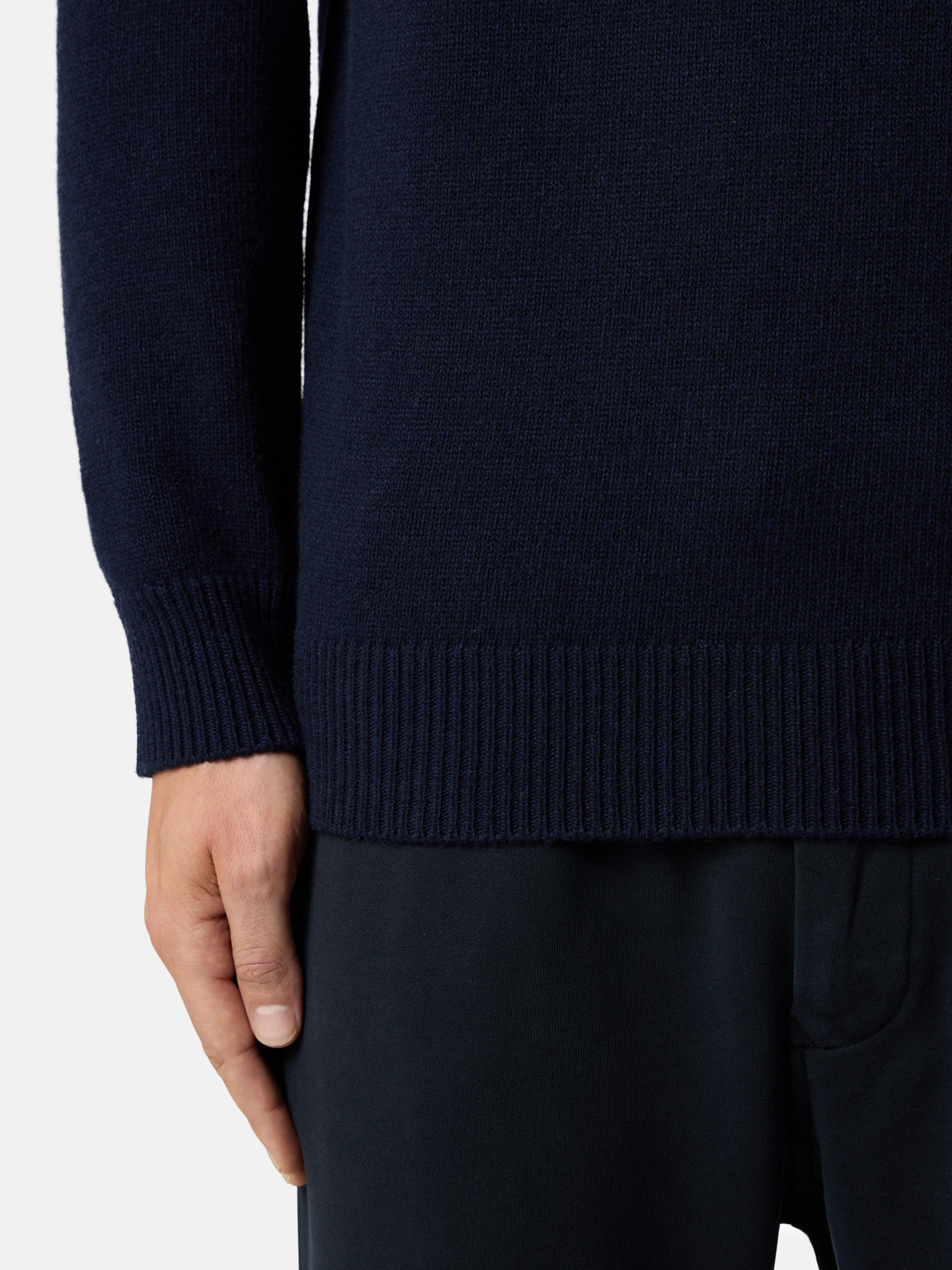 【早い者勝ち❗️】stone  ニットセーター ブラックM K1S155100052S00B0V0020_D.jpg