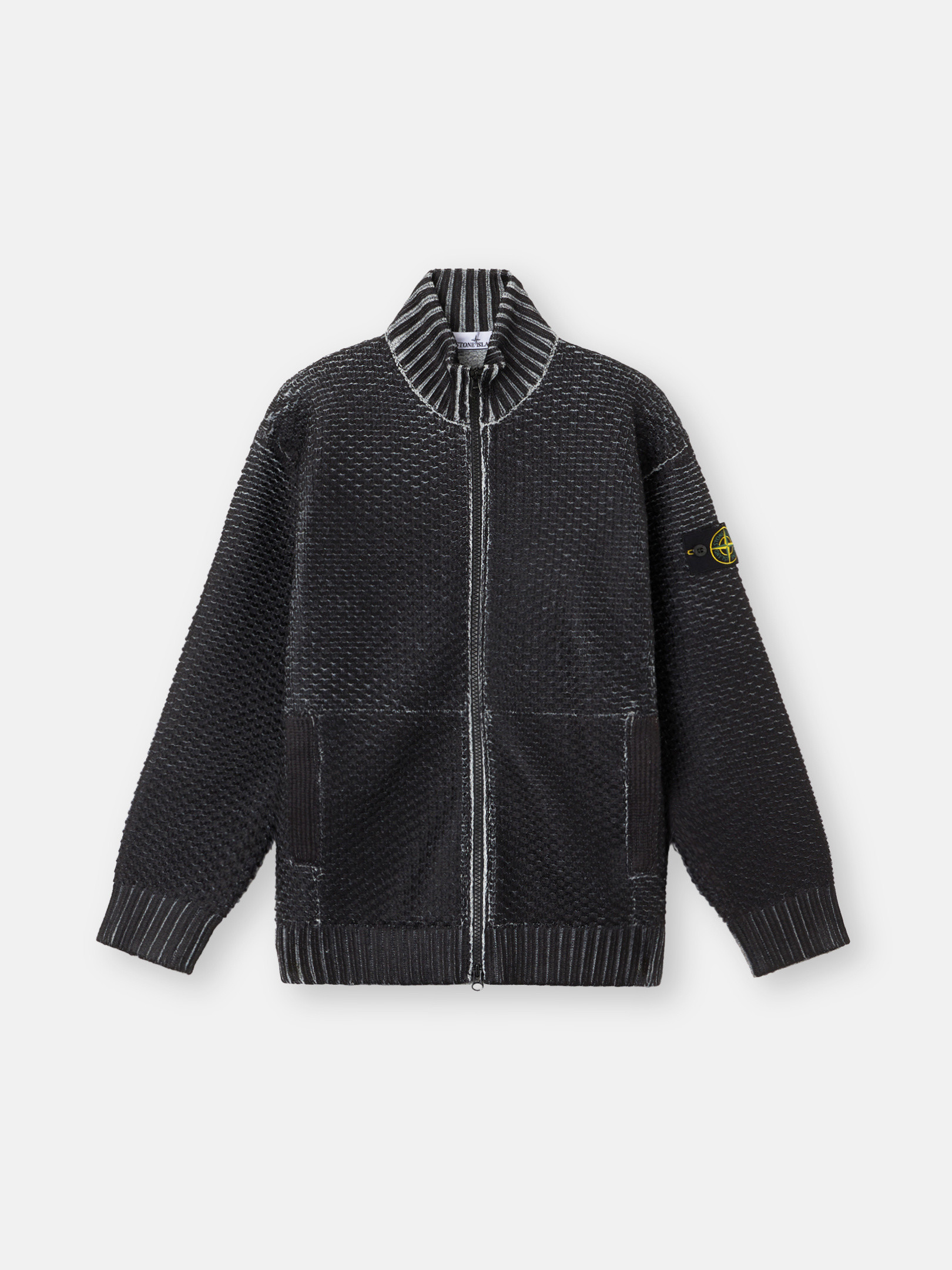 STONE  JUNIOR ブラックジャケット Stone Island Junior Stone Island Junior | Black Jacket