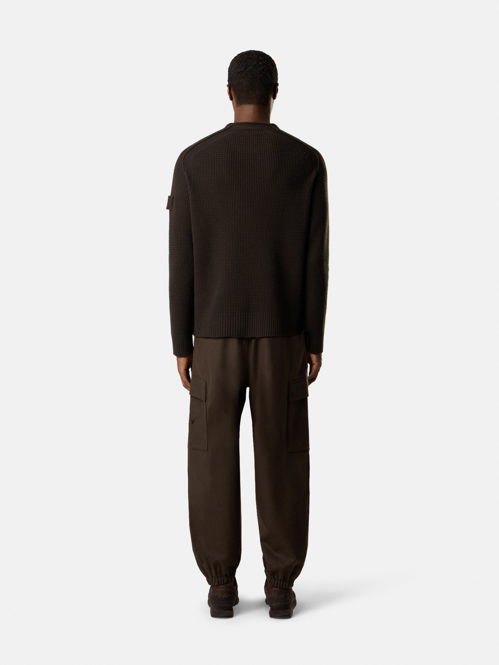 【新品同様❗️】stone  ニットセーター　ラベンダー　パープル　L K2S155100082S00FGV0070_D.jpg