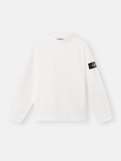 【Stone 】 Cotton Jersey Slim Fit T-Shirt White ★人気 White 2100039 60/2 COTTON JERSEY Slim fit T-shirt with