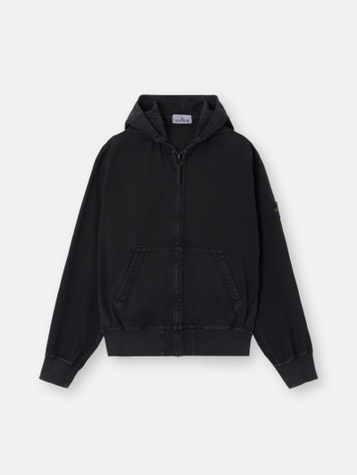 STONE  ブラック Old Treatment シャツジャケット Stone Island 106WN OLD Treat Overshirt – Escape Menswear