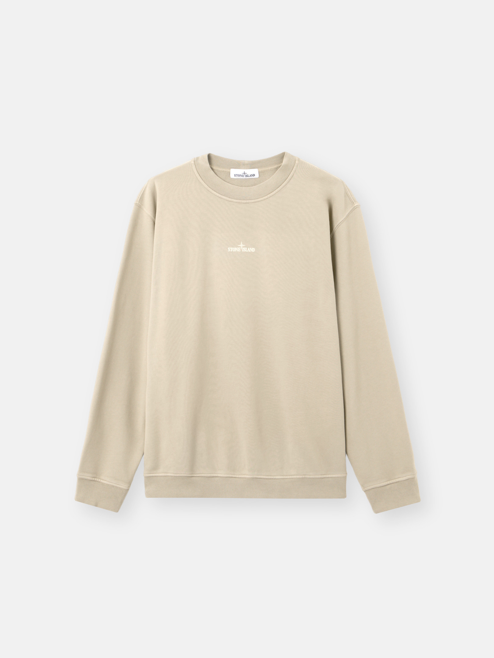 パーカー・フーディ Stone  Minimalist Organic Cotton Sweatshirt With Logo STONE ISLAND Logo-Appliquéd Garment-Dyed Cotton-Jersey