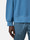 6100022 BRUSHED ORGANIC COTTON FLEECE Blue Acciaio Stone Island
