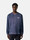 6100024 COMPACT ORGANIC COTTON JERSEY 'VELO' EFFECT Ink Blue Stone Island