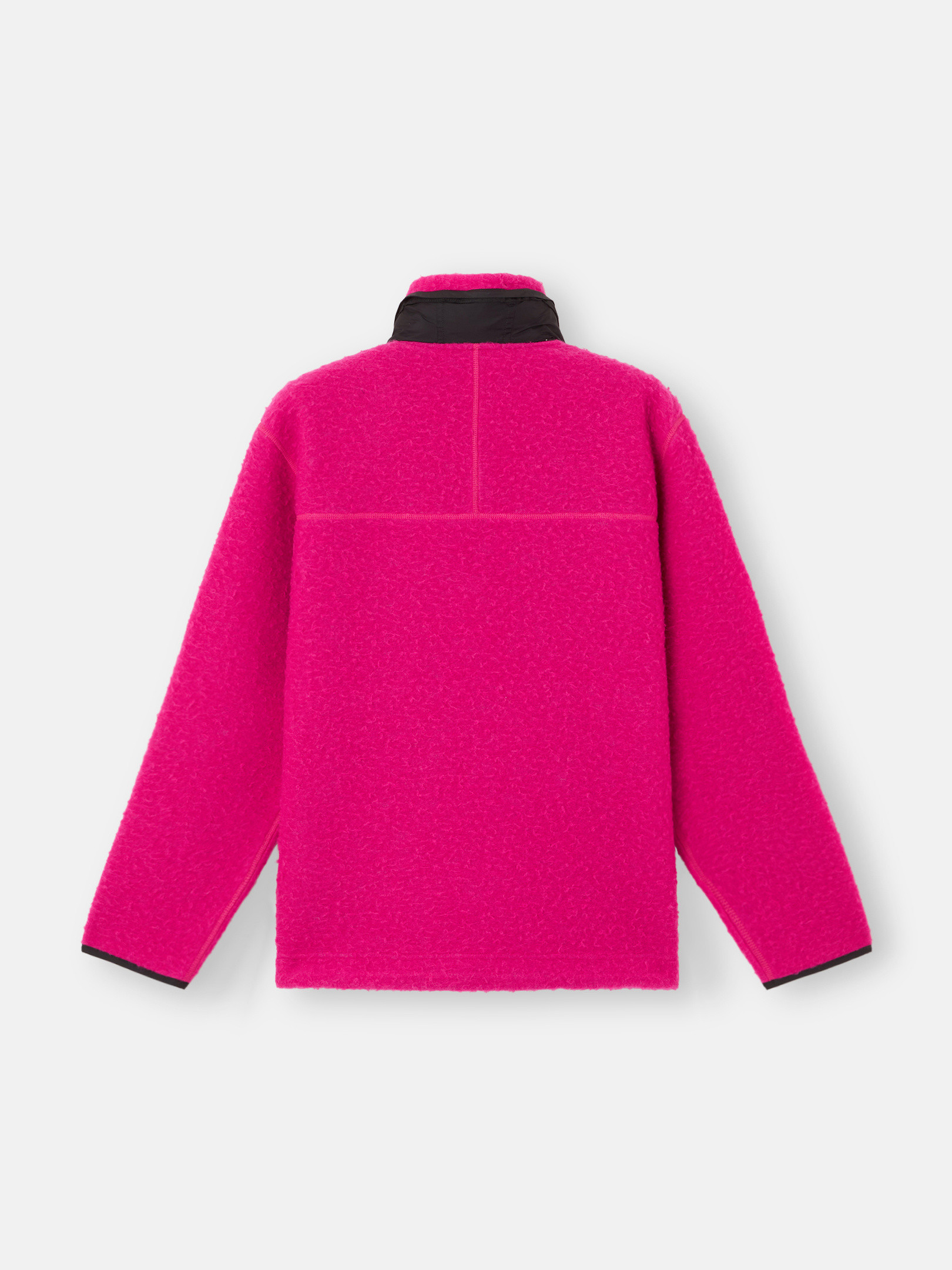 （stone island）ピンク ハーフジップジャケット stone island）ピンク ハーフジップジャケット
