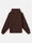 6100027 BRUSHED ORGANIC COTTON FLEECE_STONE ISLAND MARINA Mahogany Stone Island