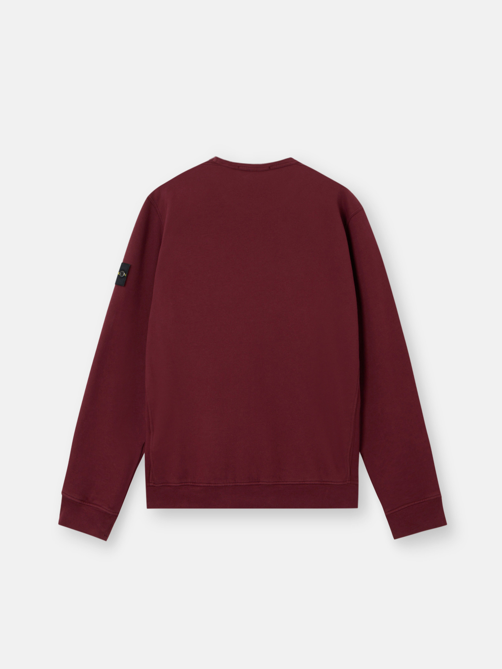 パーカー・フーディ Stone  Burgundy Cotton Crew Neck Sweatshirt crewneck-sweater-