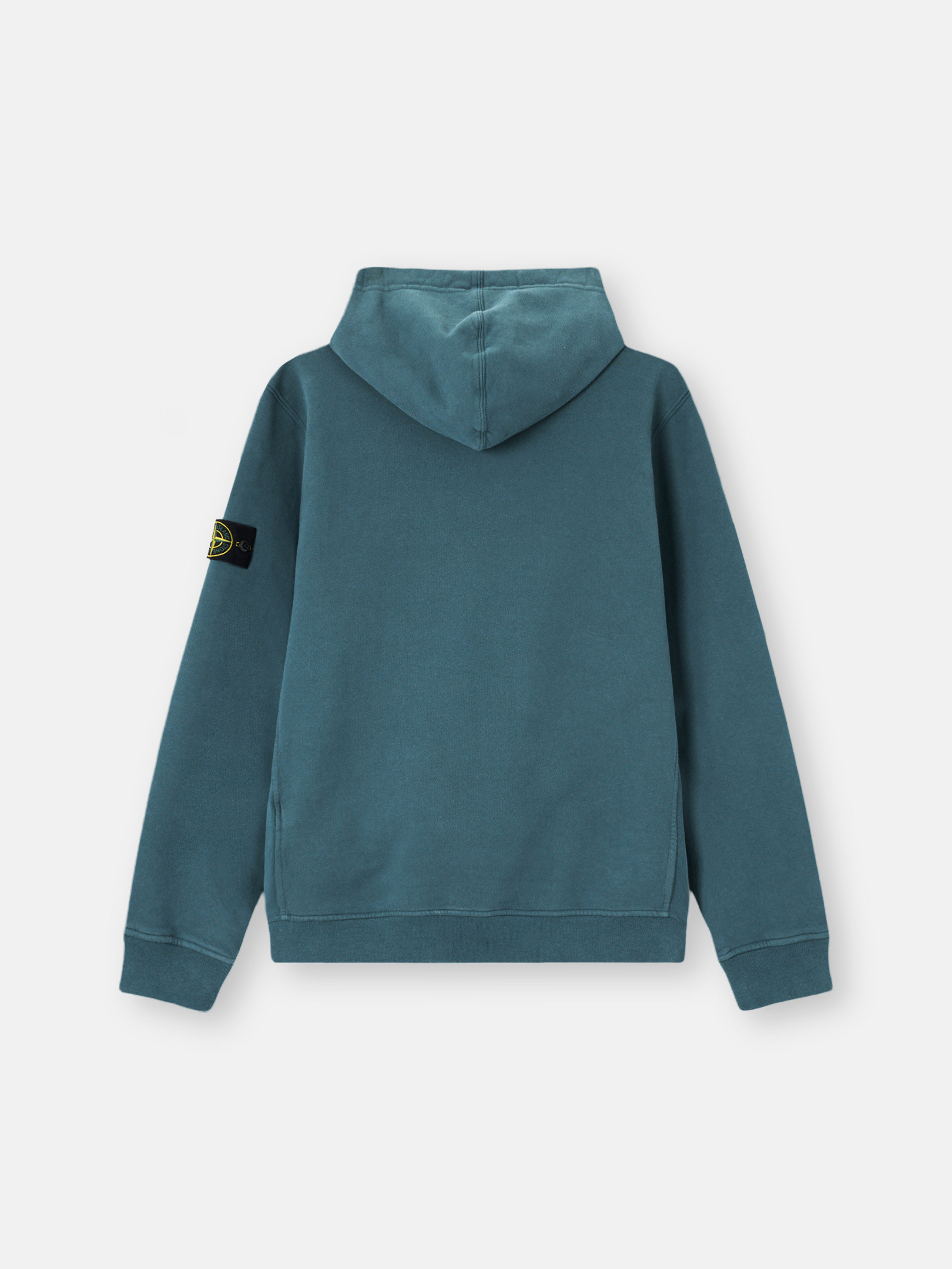 Dark Teal Green 6100029 BRUSHED ORGANIC COTTON FLEECE
