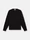 6100053 VANISÉ BRUSHED HEAVY COTTON JERSEY Black Stone Island