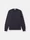 6100060 ORGANIC COTTON FLEECE Ink Blue Stone Island