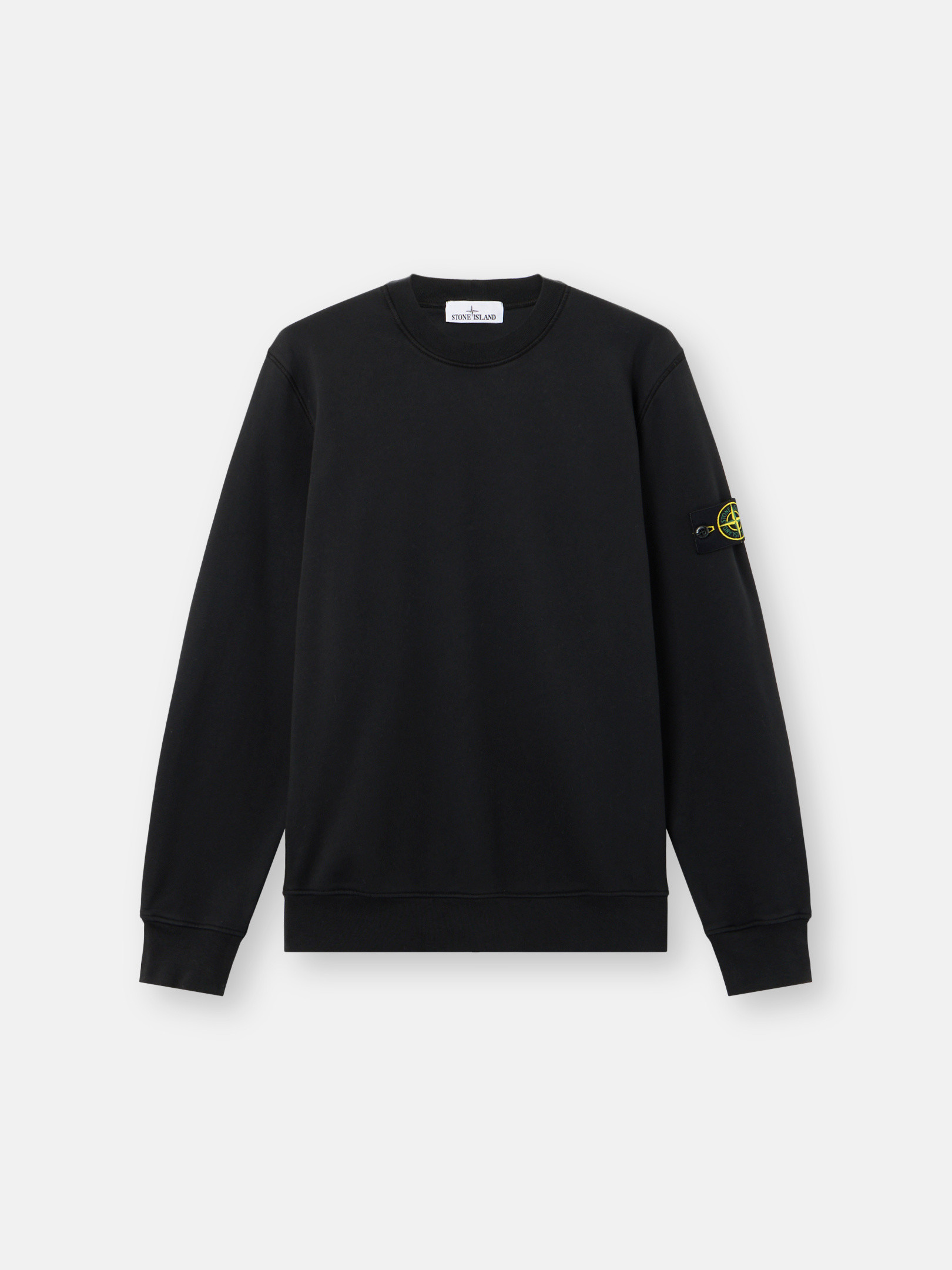 ストーンアイランド　スウェットトレーナー　ブラック　M STONE ISLAND】ストーンアイランド定番人気「スウェット