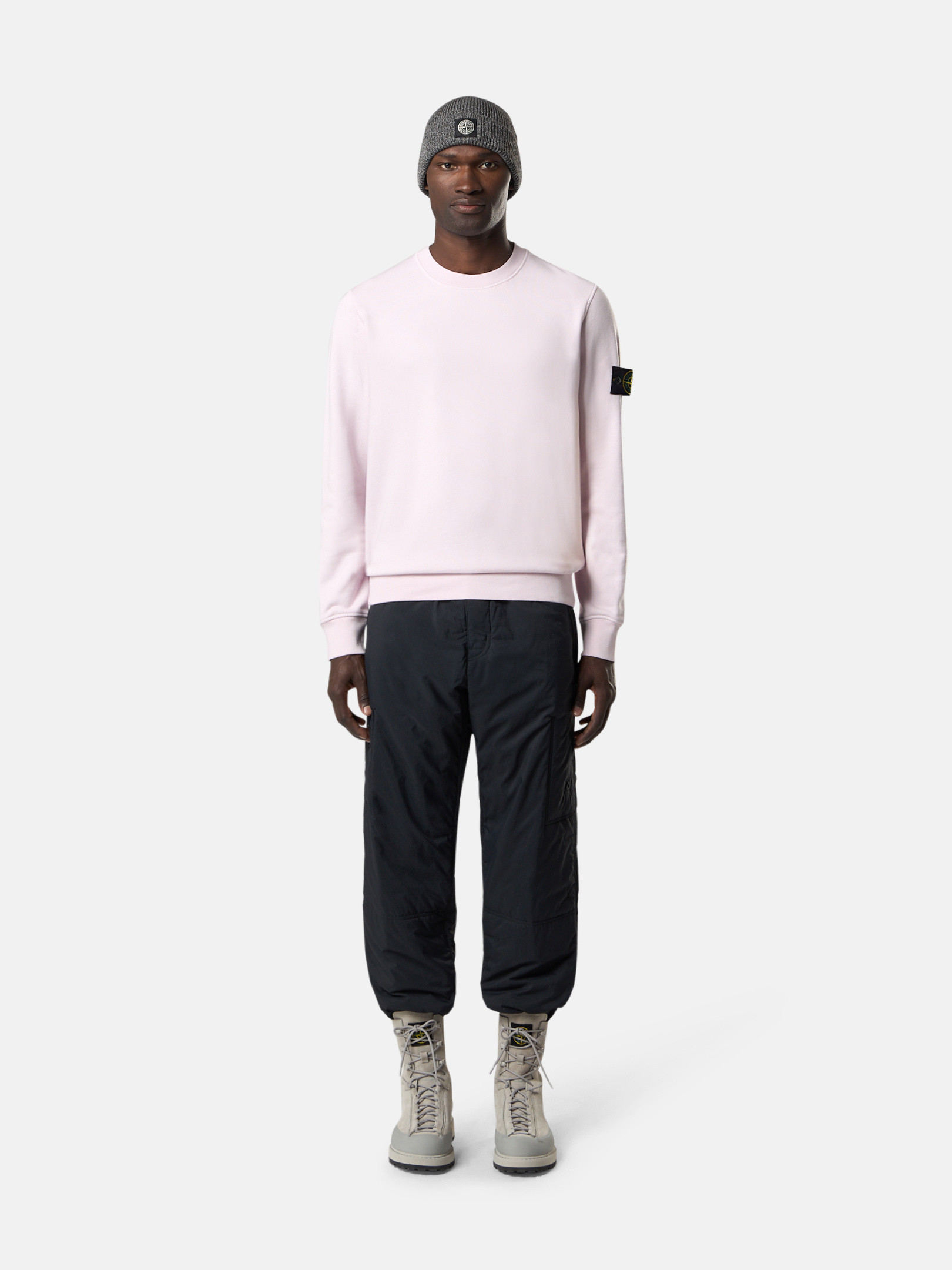 Mens fleecewear: hooded and zipped jumpers | Stone Island